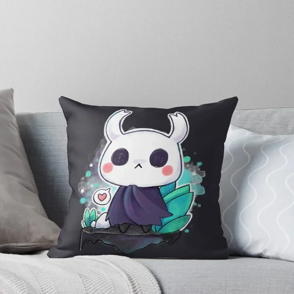 

Chibi Hollow Knight Throw Pillow Anime Plaid Sofa ornamental pillows pillow