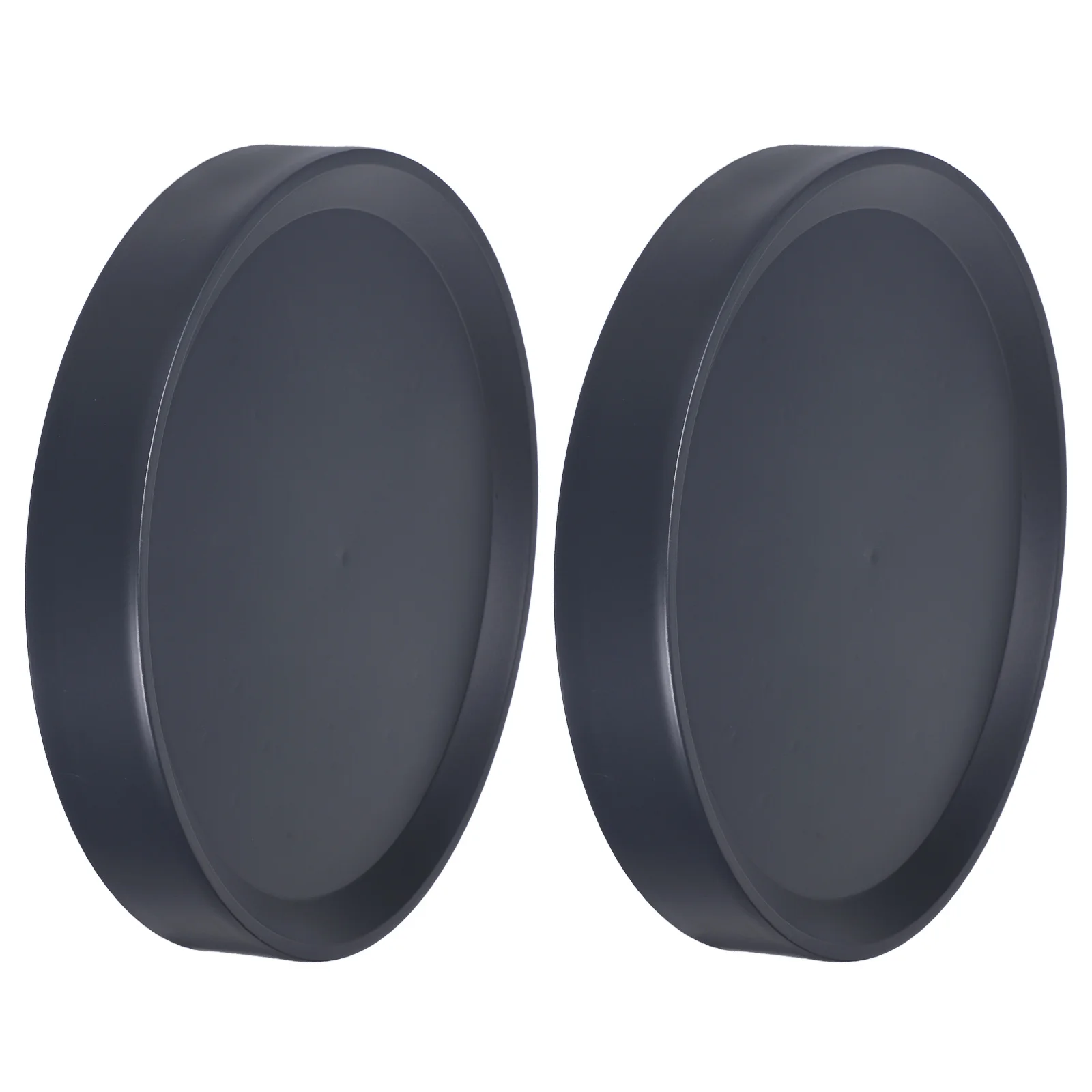 

2pcs Flowerpot Tray With Wheels Mobile Plant Stand For Easy Movement Space-Saving Plastic Planter Base Rolling Caster Indoor