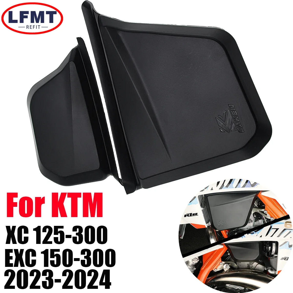 

NEW Motorcycles Oil Tank Left and Right Protective Cover Shell for KTM XC125 250 300 EXC150 250 350 SIX DAYS CDK 2023-2024 MOTO