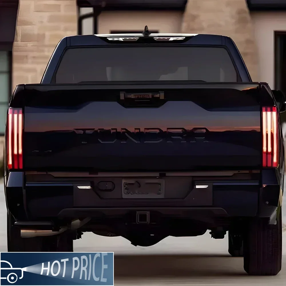 

Для Toyota Tundra 2022-2024 автоматические задние фонари модифицированный противотуманный тормоз указатель поворота аксессуары светодиодные автомобильные задние фонари в сборе аксессуар