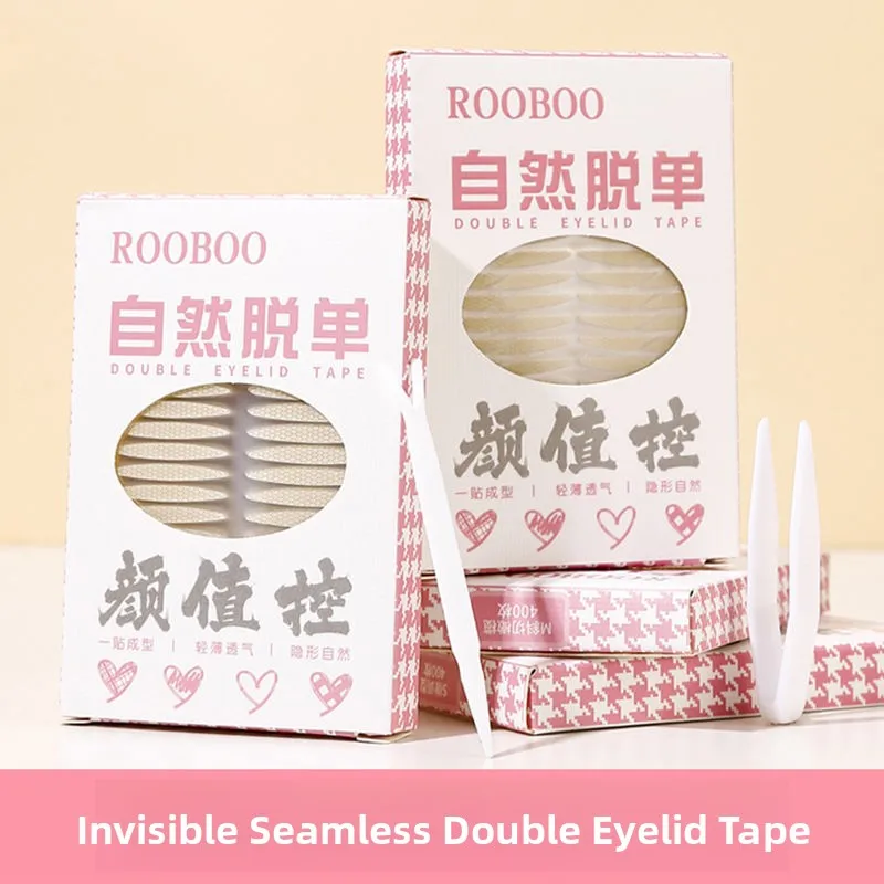 Onzichtbare dubbele ooglidtape l Op zoek naar langdurige vormen voor gezwollen ogen Enkele studenten ROOBOO Beau Tool