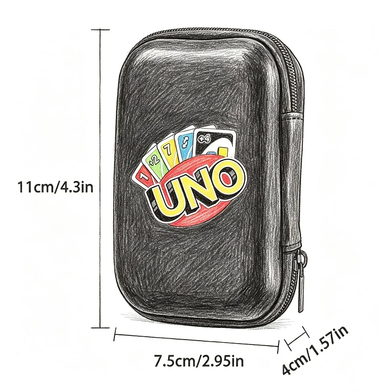 Neue 2026 Reise-Reißverschlusstasche für Brettspielkarten, Aufbewahrungspaket für Kinder, Unterhaltung für Fans, Kartenhalter, Mini-Tasche. – Detail 10