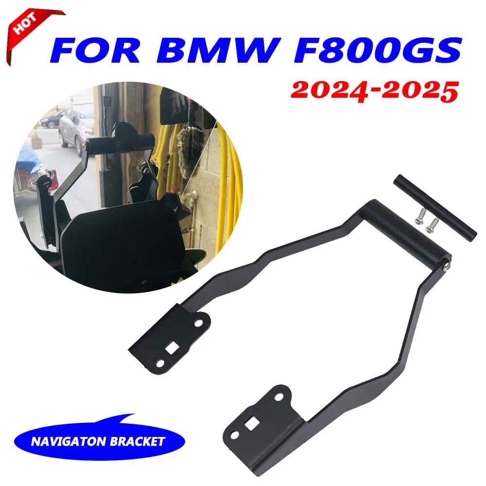 For BMW F800GS F 800 GS 800GS F800 GS 2024 2025 Motorcycle Windshield Stand Holder Mobile Phone GPS Navigation Plate Bracket