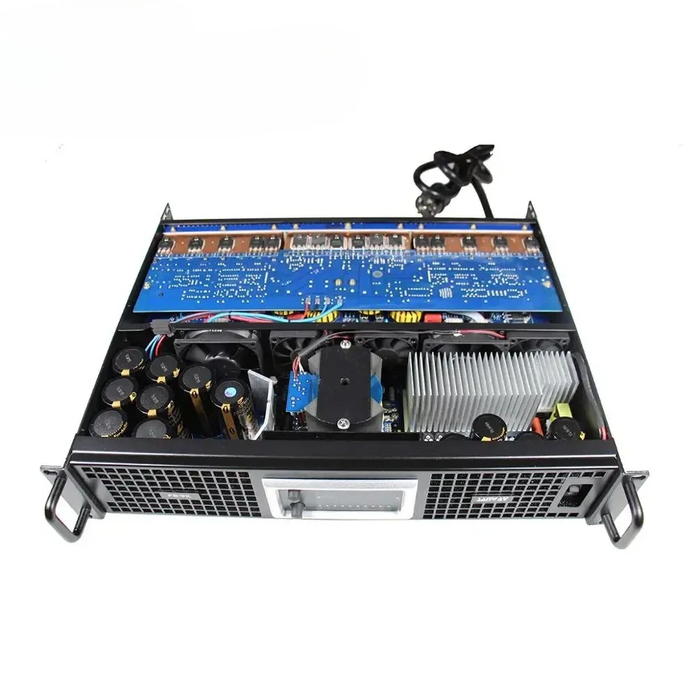 FB-9K Class TD 2U Professional 2 Channels Audio Power Amplifier