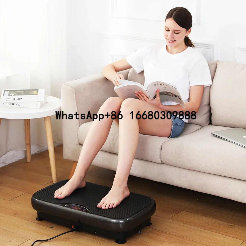 

whole body vibration machine body slimmer plate vibration crazy fit massage exercise machine