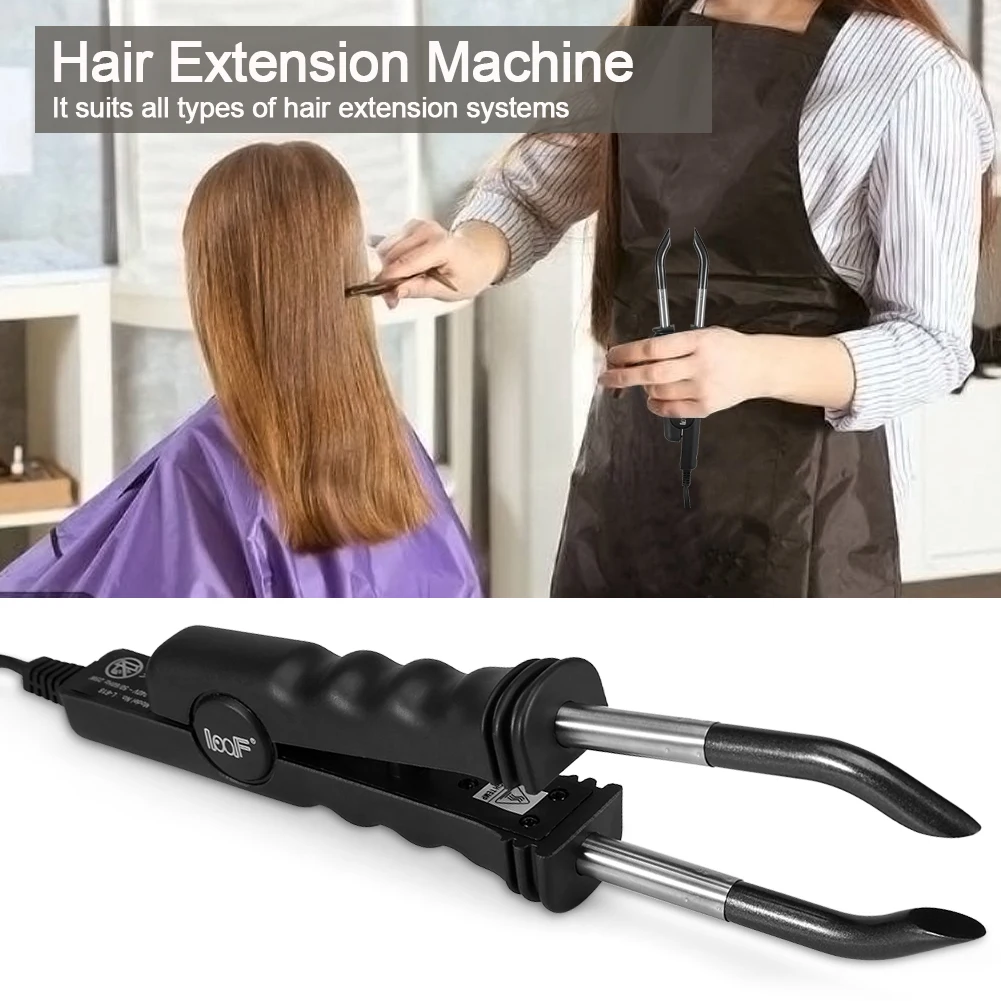 Hair Extensions Fusion Perm Heated Hair Extensions Temperature Controlled Perm Temperature Controlled Iron Keratin Bonding Tools