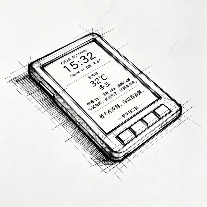 NUEVO 2026 Funda protectora para XTE X3/X4, funda de impresión 3D, magnética ligera y delgada para pantalla de tinta electrónica de 3.7/4.3 pulgadas 4