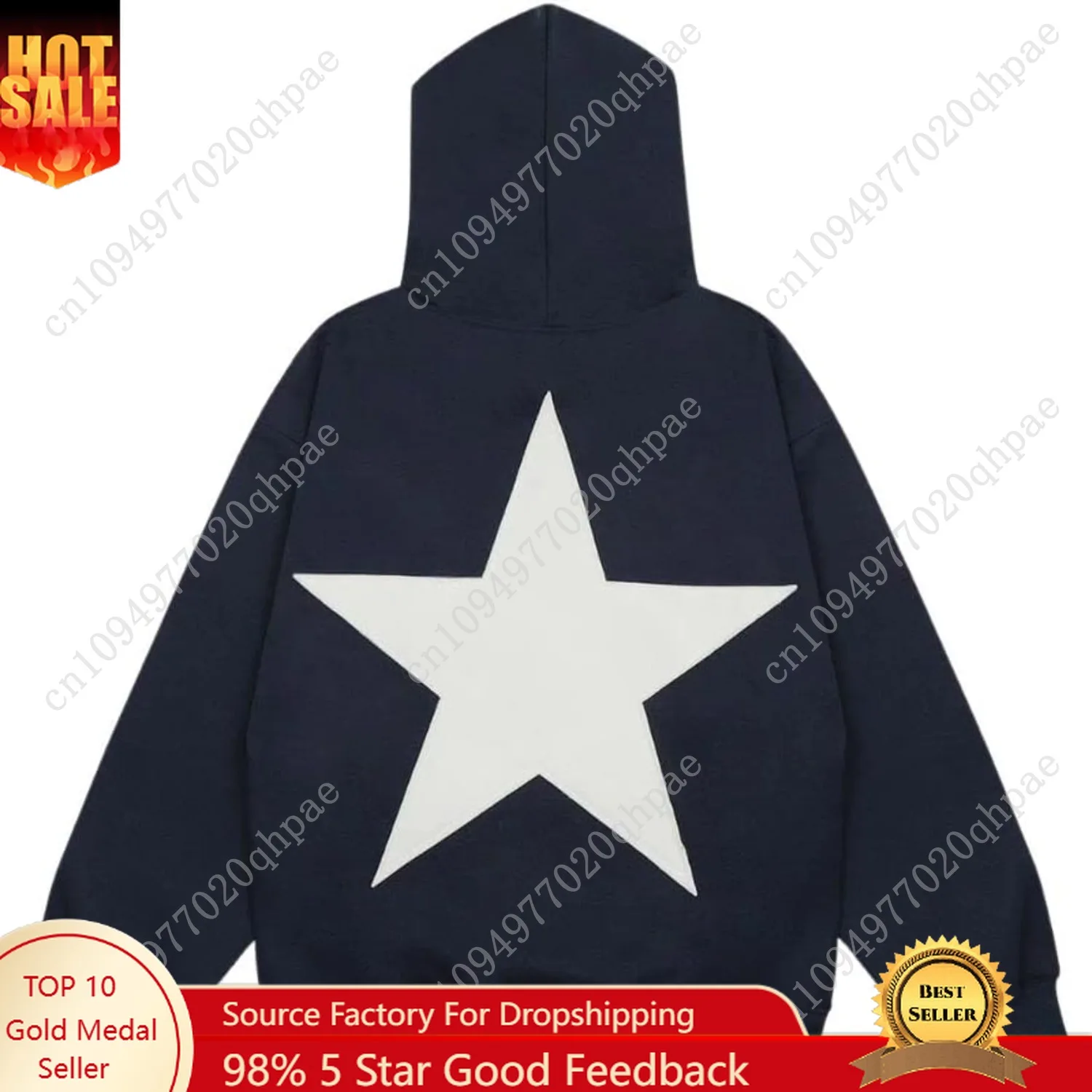 Толстовки Aelfric Eden Star Y2k