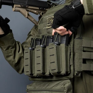 حقيبة IDOGEAR-Triple Mag ، حامل رخوة تكتيكي ، قطع بالليزر ، LSR ، 9 مم ، 556 ، 3570 أعلى 6 مبيعات 556 ذخيرة مزيفة - رقم 3