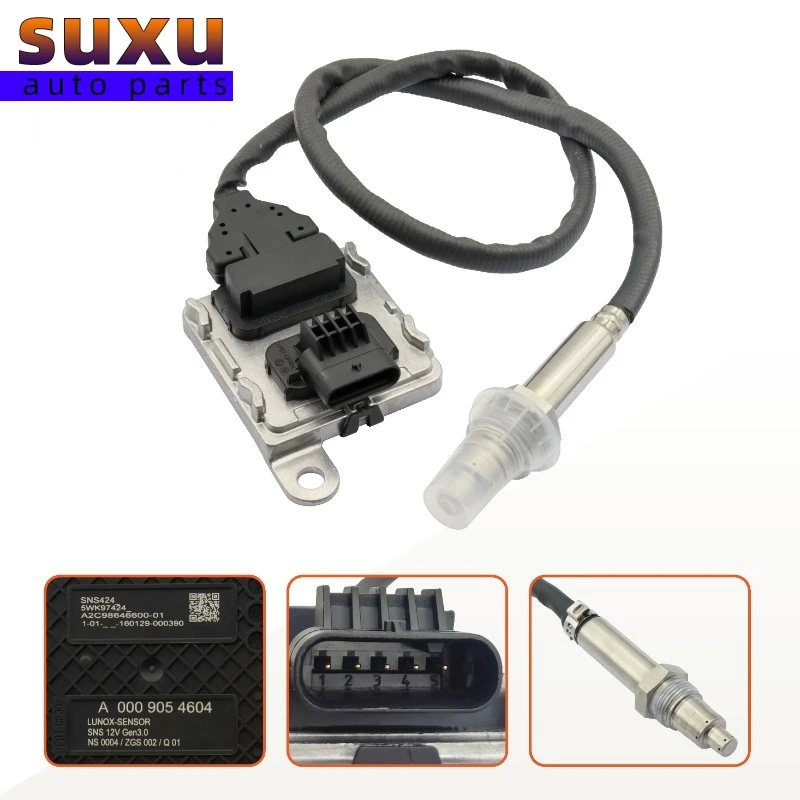 

12V Nitrogen Oxide Nox Sensor For Mercedes Benz E-Class W213 CLS W257 OEM 5WK97424 A0009054604 W213 W238 CLS W257 2016