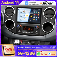 JIUYIN Car Radio For Citroen Berlingo B9 Peugeot Partner 2008 - 2019 wireless CarPlay Android Auto No 2 din 2din DVD