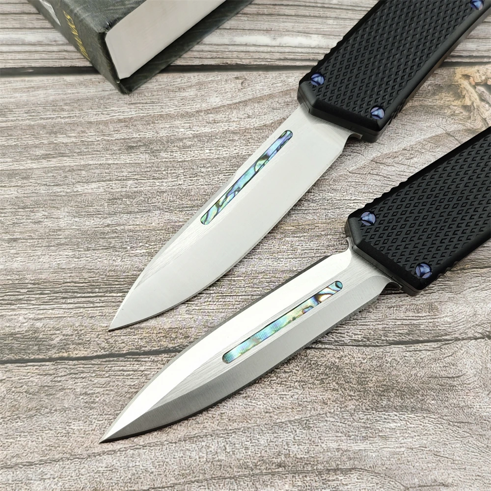 Micro Technology CobraTec Outdoor Camping Survival Aluminum Alloy Handle Assisted Flipper Hunting Tactics EDC Tool Folding Knife