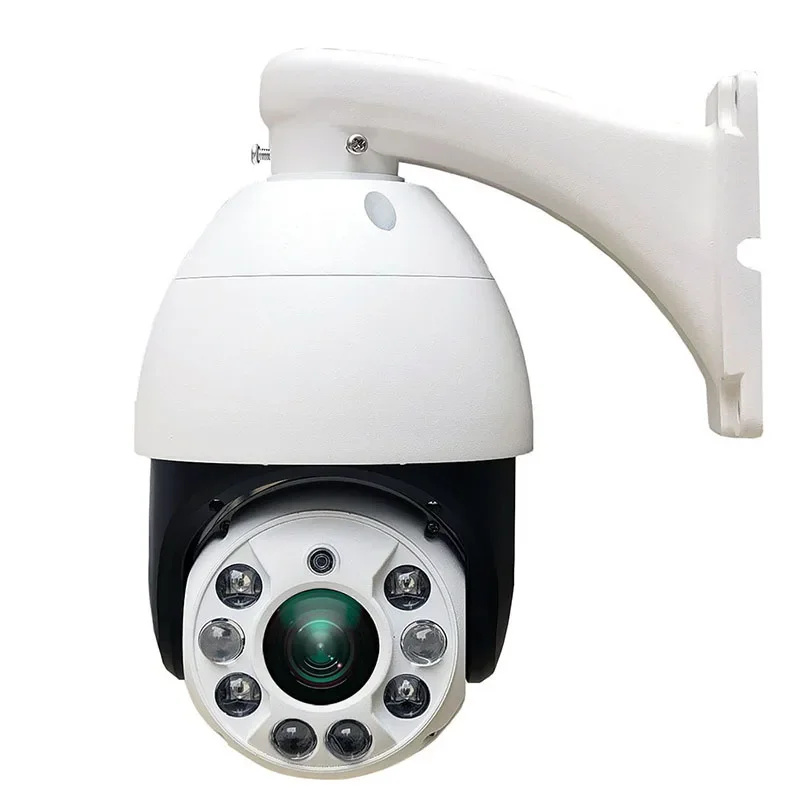 4G 5MP Wireless Wifi POE 30X Optical ZOOM Humanoid Auto Track IR PTZ Speed IP Camera Human Recognition MIC Speaker TF Card Slot