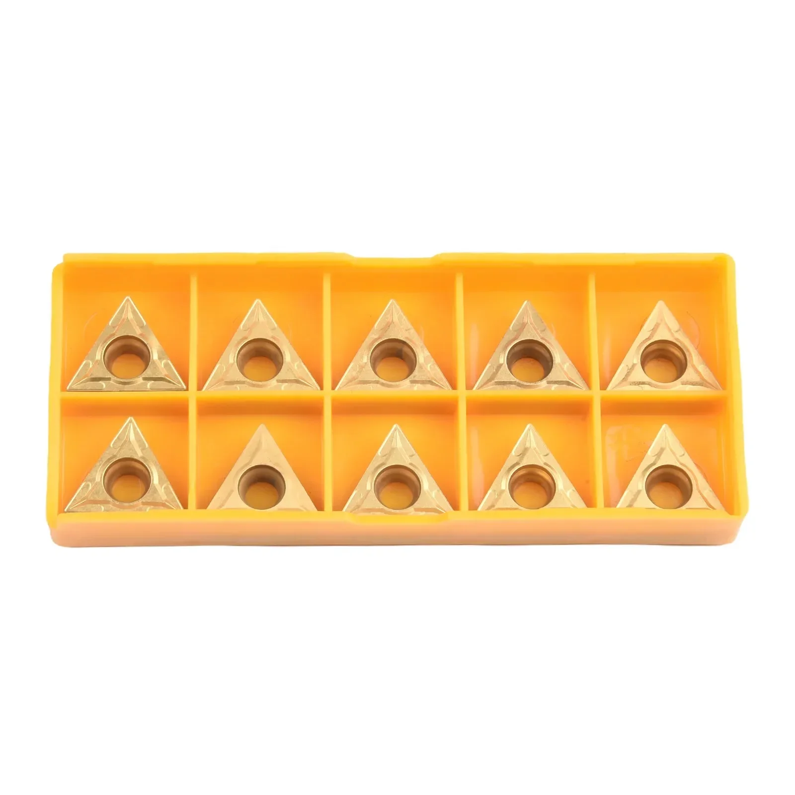 10pcs TCMT16T304 Tungsten Carbide Inserts 16mm*5mm*4mm TCMT 32.51 Corrosion Resistance For 1/2" Lathe Turning Tools