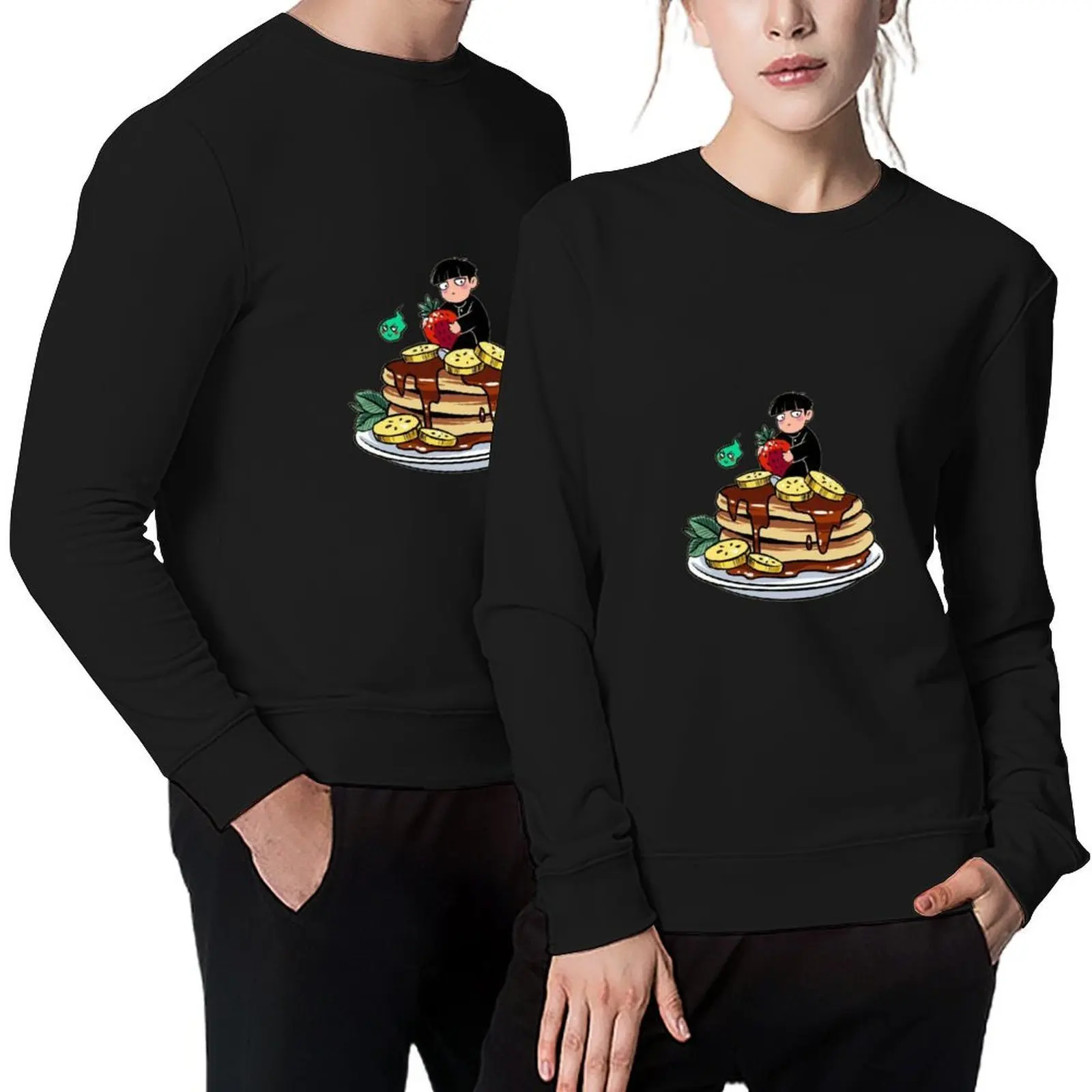 

Pancake party Pullover tracksuit men men's clothing anime clothing men's winter sweater hooded sweatshirt