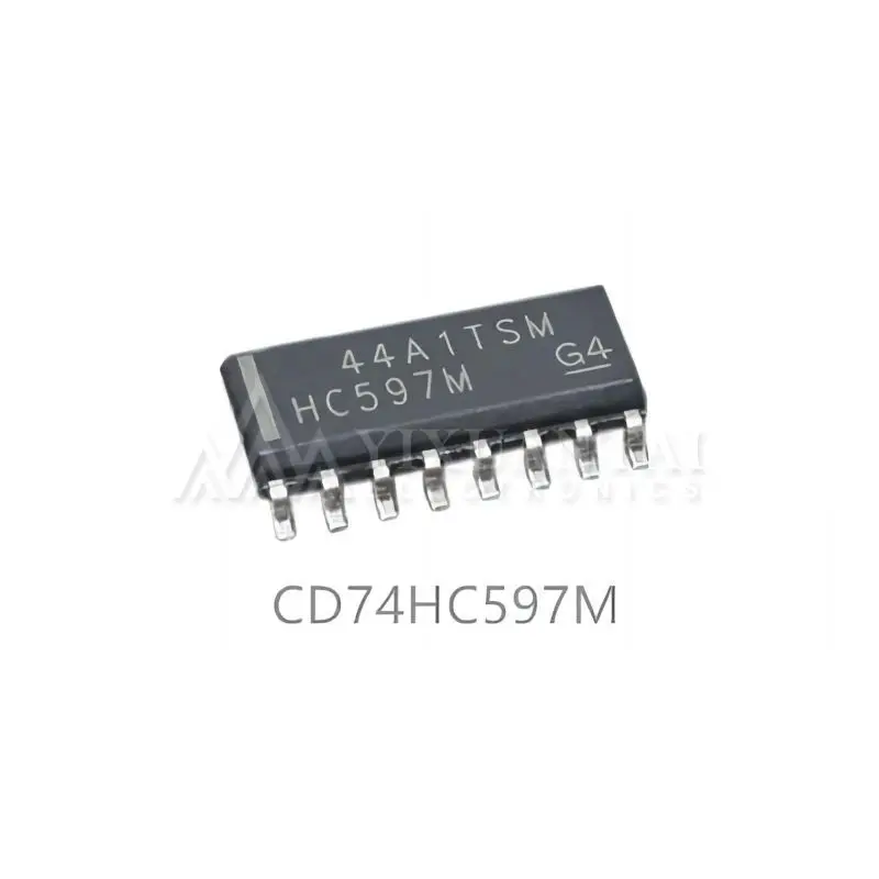 

10pcs/Lot CD74HC597M Shift Register Single 8-Bit Parallel to Serial 16-Pin SOIC Tube New