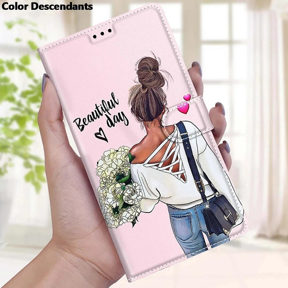 

For Samsung Galaxy A16 5G 3D Emboss Leather Wallet Case For Galaxy A56 A36 A26 A 16 A55 A35 A25 A15 A05 A05S A54 A24 A14 Cover