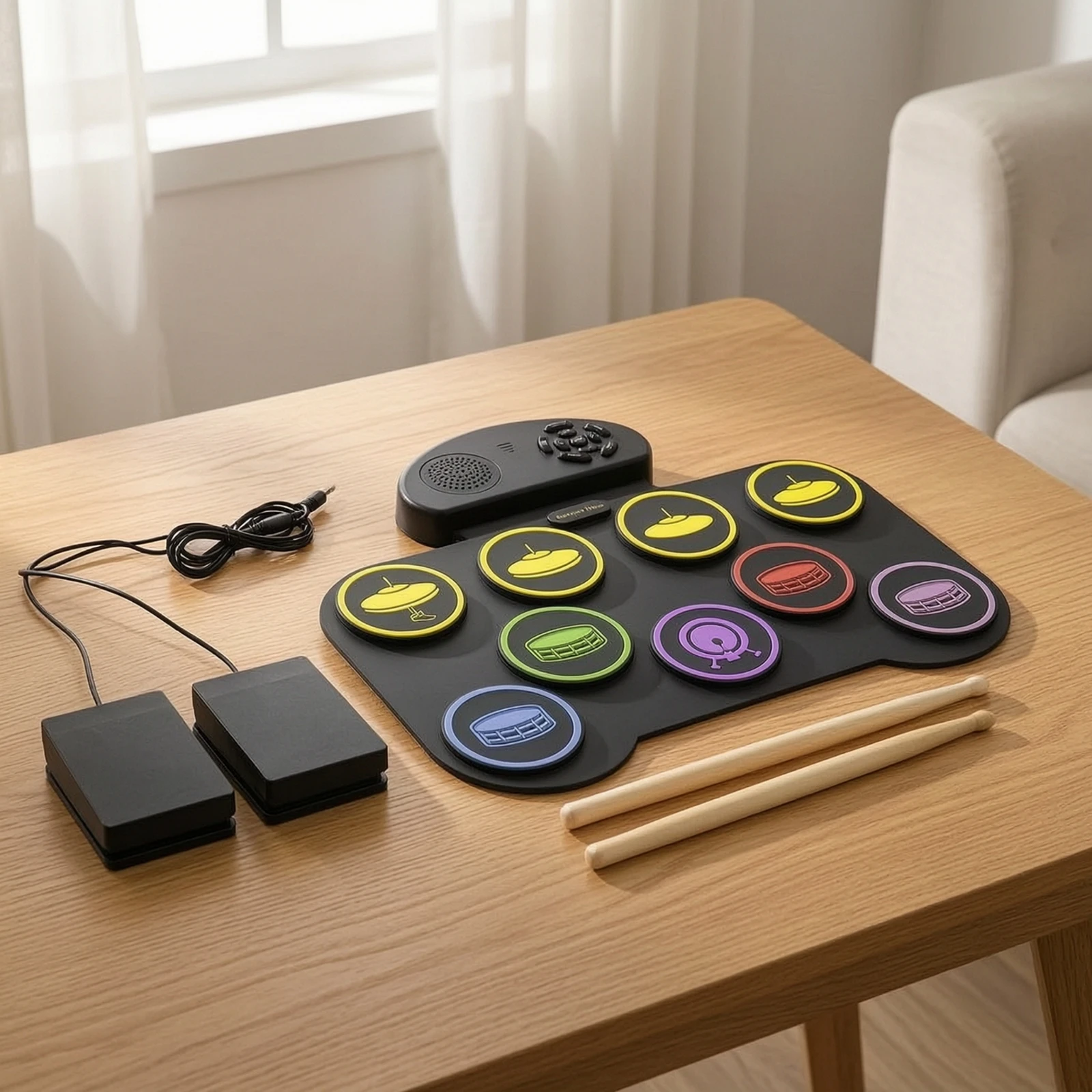 Opvouwbare drumpad Compacte dr - Drum Practice Pad recensie en prijs