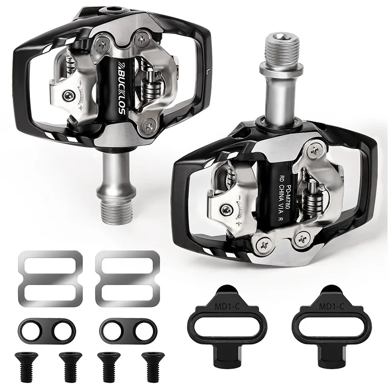 pedales-de-velo-de-montagne-en-alliage-d'aluminium-systeme-spd-pedales-de-velo-auto-bloquantes-plates-double-face-m8020