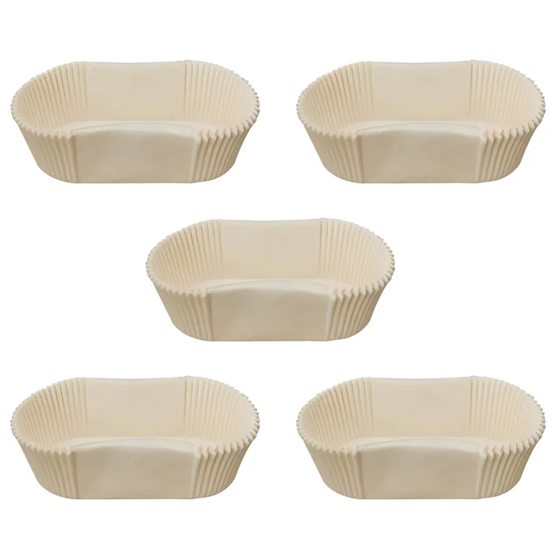 

B84B-200 Pack Greaseproof Loaf Tin Liners Straight Edge Baking Parchment Paper Non Stick Cake Pans Cake Tin Liner