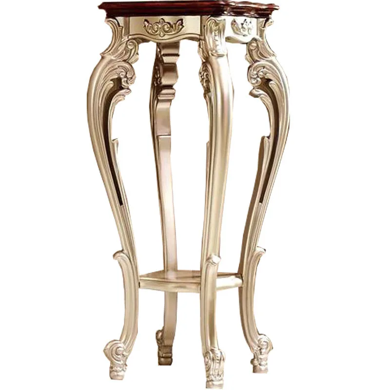 

Jane European solid wood, carved, European flower stand, American style, villa flower stand