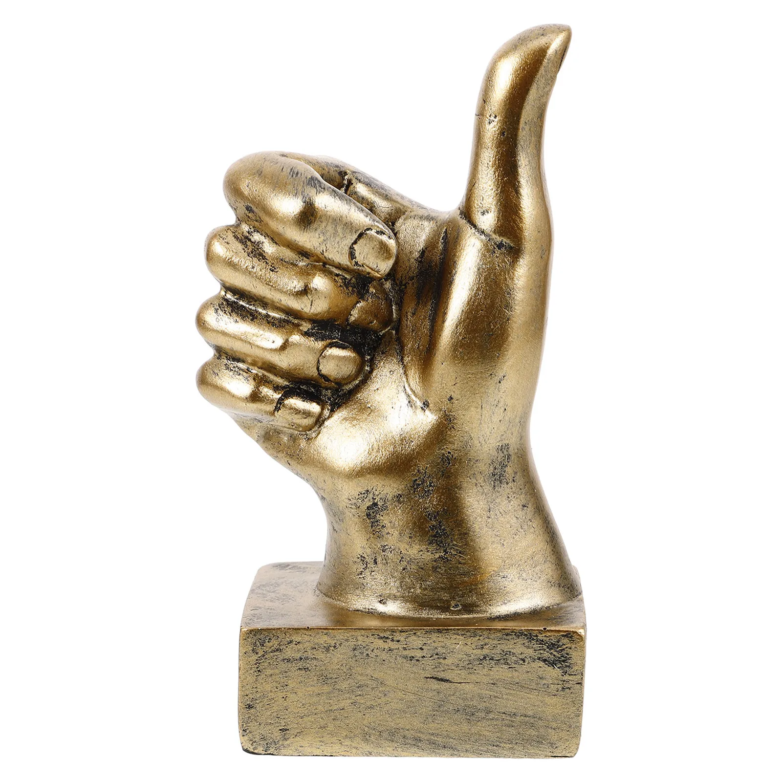 

Resin Finger Gesture Hand Statue Chic Creative Desktop Decor Cabinet Shelf Decoration Housewarming Gift Sculpture