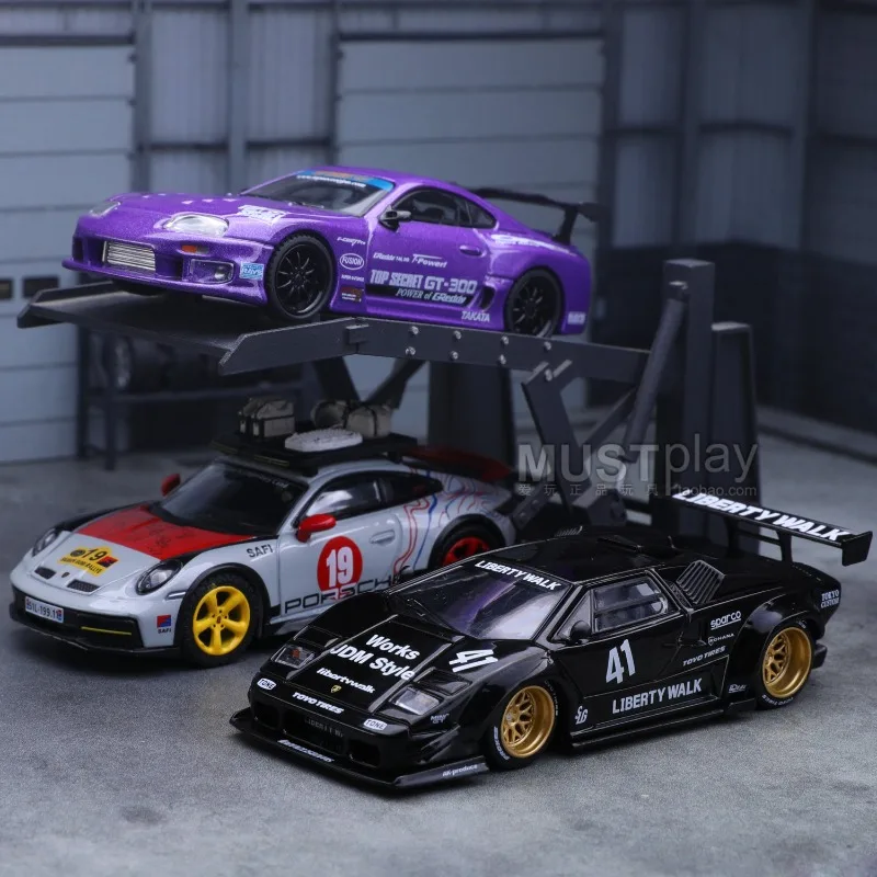 In stock 1:64 #1067#1068#1081 alloy replica car model, boy toy, children's holiday birthday gift