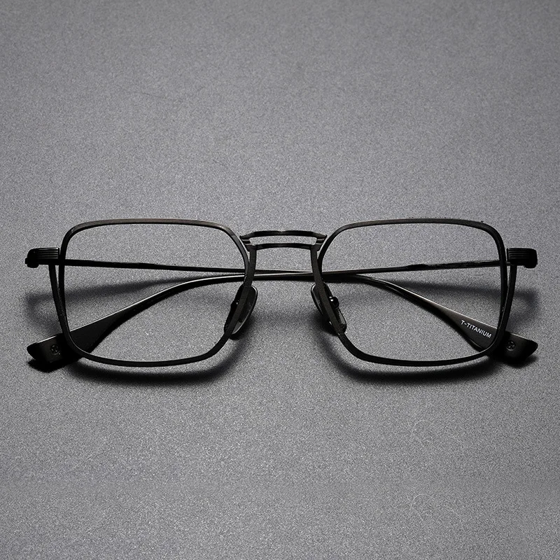 Reading Glasses MEN Retro Square Glasses Black Blue Light Blocking Glasses GRAY