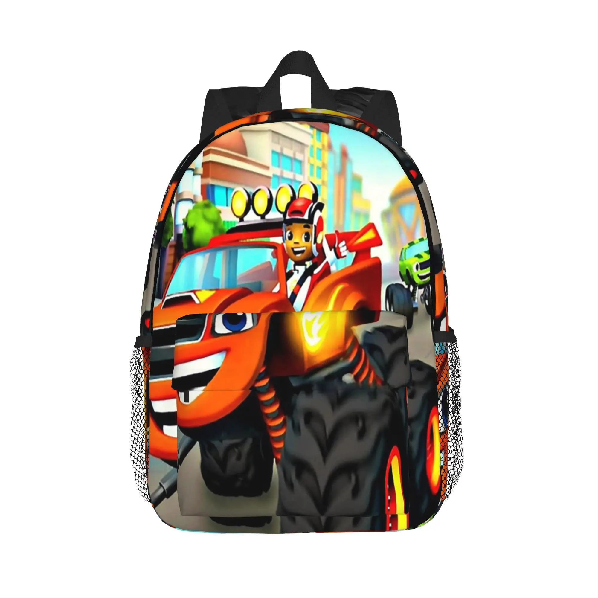 Blaze And The Monster Machines Backpack Hot Sale Daypack Large Capacity Boys Girls BookBag Shoulder Bag for Men Women School Bag