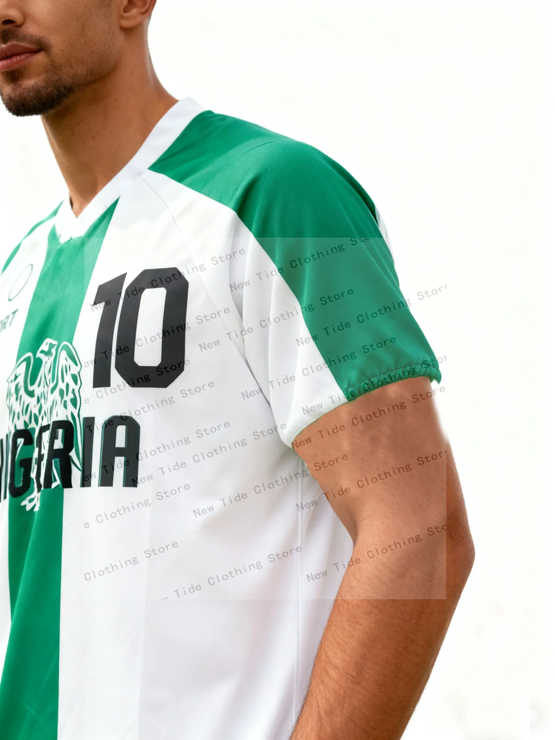 تي شيرت جيرسي لمحبي كرة القدم النيجيري للرجال - ضروري للمعجبين، يجب اقتناؤه لعشاقهم، مثالي لأسلوب اللعبة والملعب #5