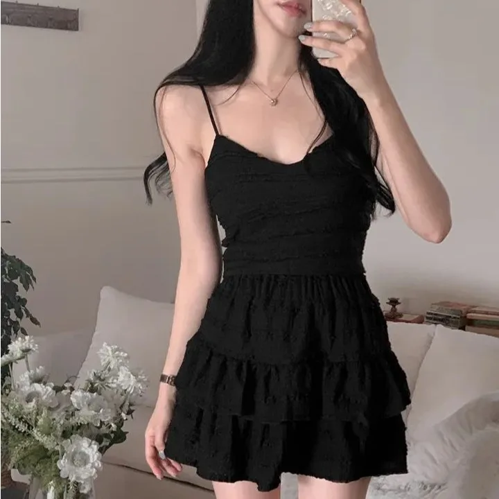 

Шикарный летний милый жилет с кружевным ремешком, топ с высокой талией, комплект с юбкой, женский модный костюм из двух предметов, китайский бренд V-Ne