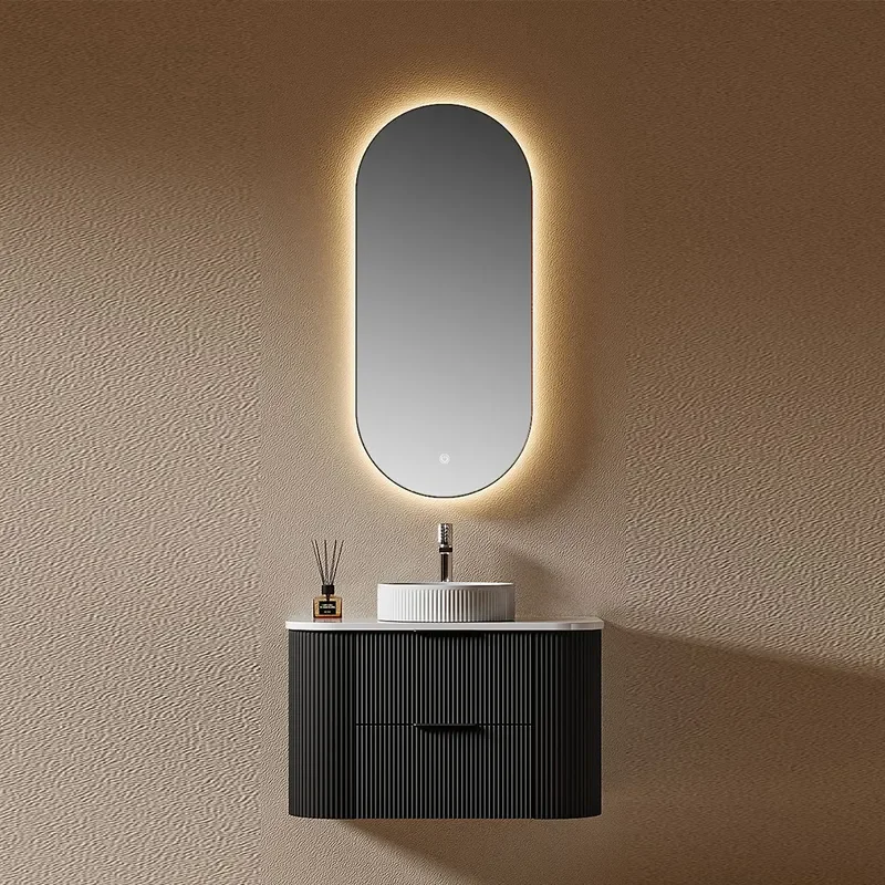 for 2026 New Ash Wood Bathroom Cabinet with Ceramic Integrated Basin Toilet Face Washstand Wash Basin Cabinet