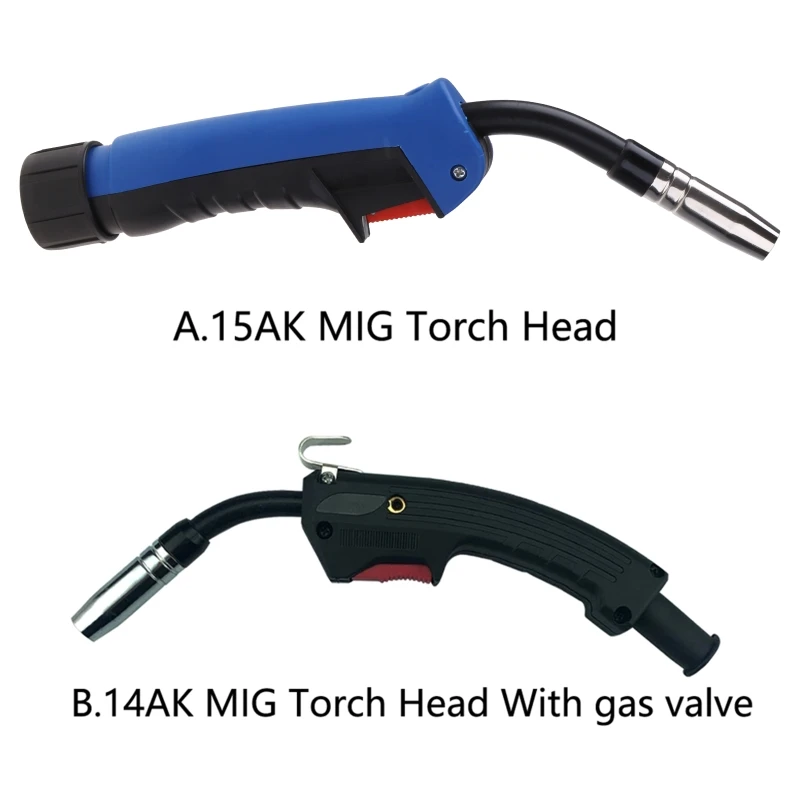 

Practical MIG Torch 15AK 14AK Torch Body for Home Maintenance Repair Gift for DIY Work Friends Family Stable Performance