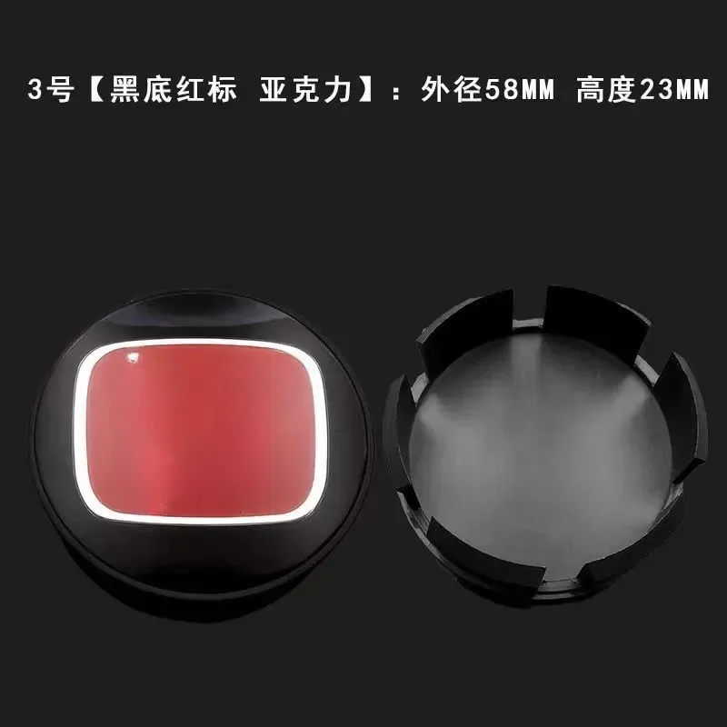 4Pcs 69mm Colorful Linear Spray Hubcap Center Mark for Civic Odyssey CRV XRV Accord 7th 8th 9th Generation