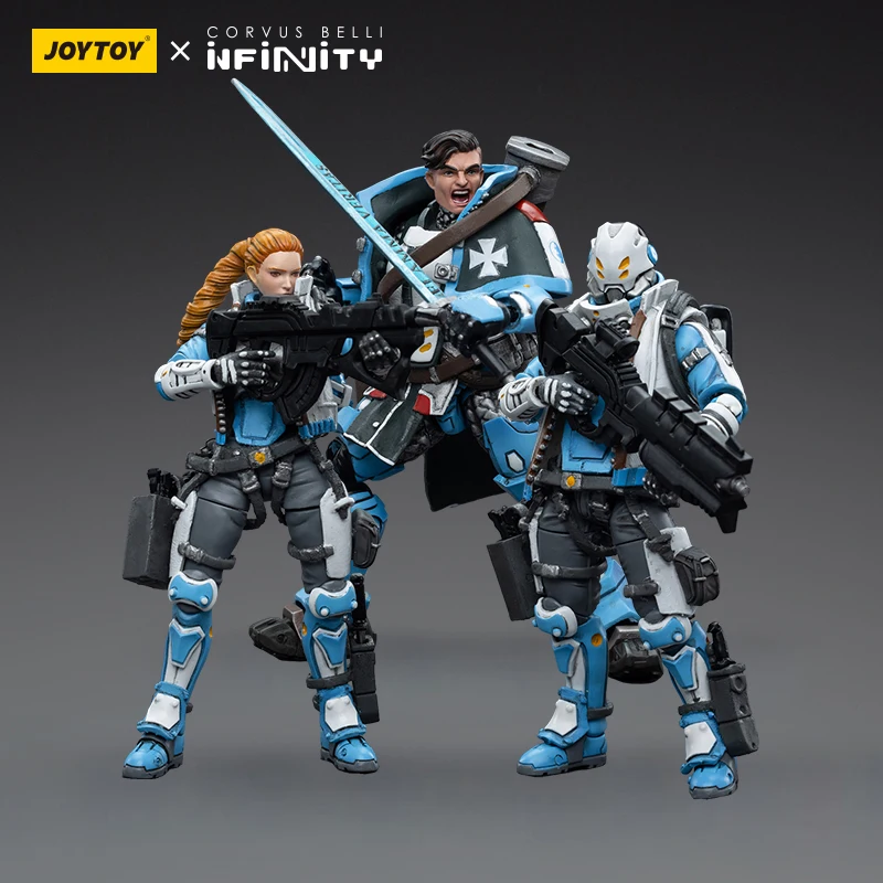 JOYTOY Infinity 1/18 Scale PanOceania Nokken Special Intervention and Recon Team Action Figure Model Toys For Collection