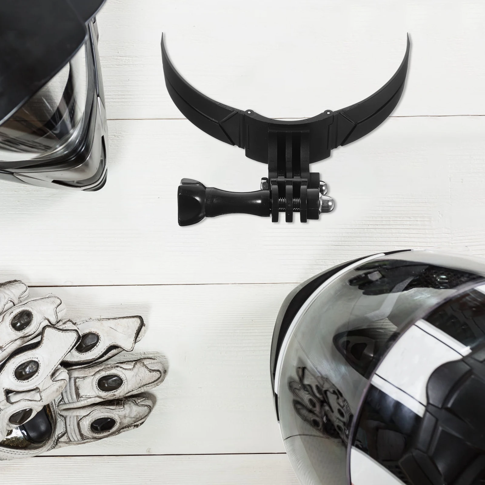 

Universal Chin Mount for Motorcycle Helmets Action Camera Bracket ABS Material Bike Holder Lightweight Portable