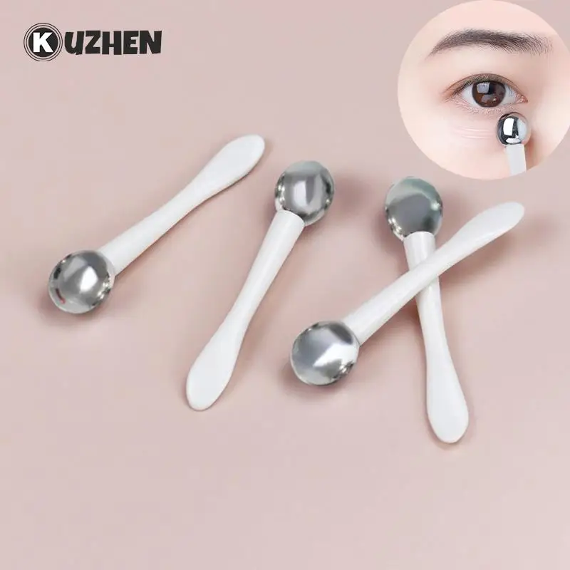 

Eye Roller Massage Stick Eye Cream Applicator Cosmetic Spatula Anti Wrinkle Facial Spoon Gold Alloy Face Thin Skin Care Tool