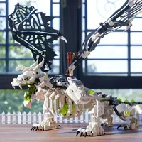 Moc Ninja Skeleton Wizard's Dragon Model Building Blocks suitable for 71721 Bricks Children's Toys Christmas Gifts