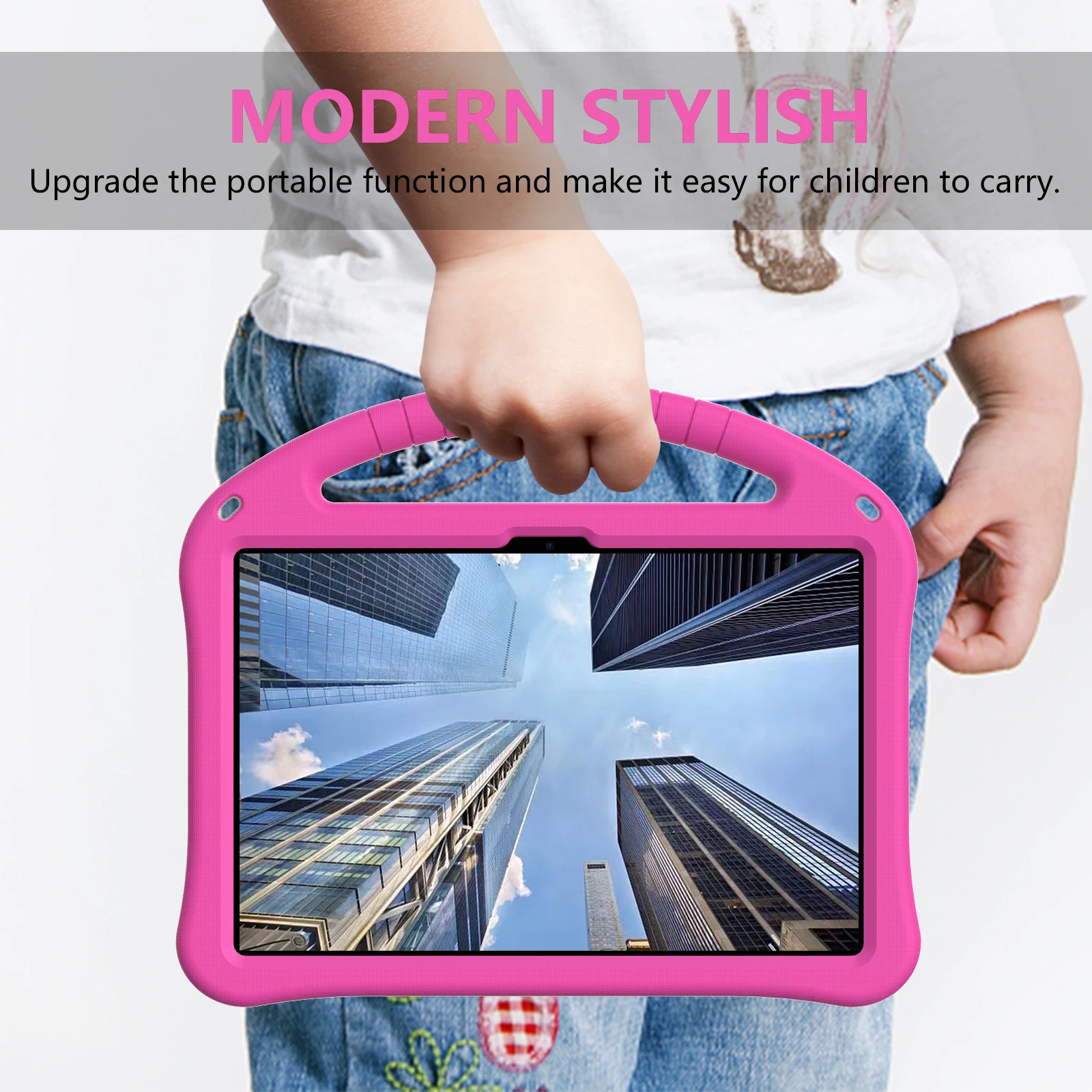 For Doogee U11/U11Pro 11 inch 2025 Cute Cartoon Kids Case Shockproof EVA With Foldable Bracket Protective Tablet Cover