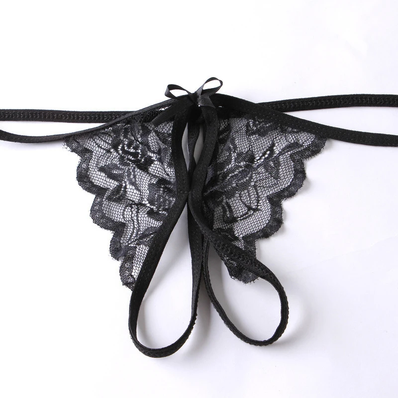 

NexaHome Lace Women's Panties Butterfly-shaped Open Crotch Pants Underwear xkdae