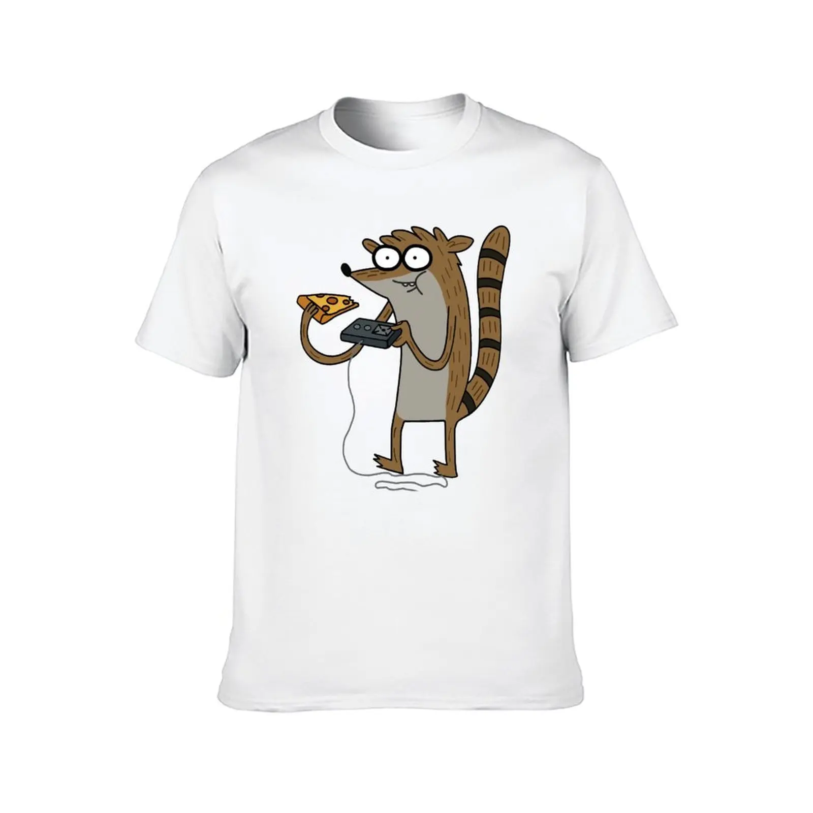 Regular Show Rigby the video gamer T-Shirt man t shirt luxury t shirt personalised man tshirt T-Shirt