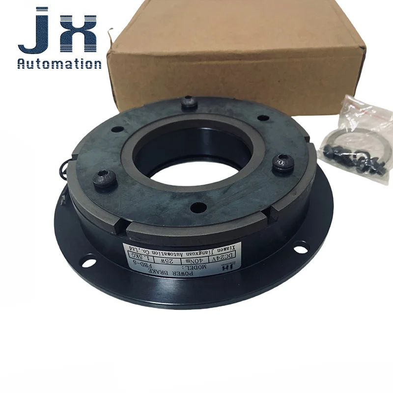 DC24V 0.6-20KG Dry Single Plate Electromagnetic Brake DC24V FBD-0.6 FBD-1.2 FBD-2.5 FBD-5 FBD-10 FBD-20 FBD-40