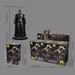 Rouno-Batman Building Bricks Model for Kids, Arkham Knight, Deathstroke Red Hood, Action Figure, DIY toys, Original Doll Main Batman Doll Sales - №2