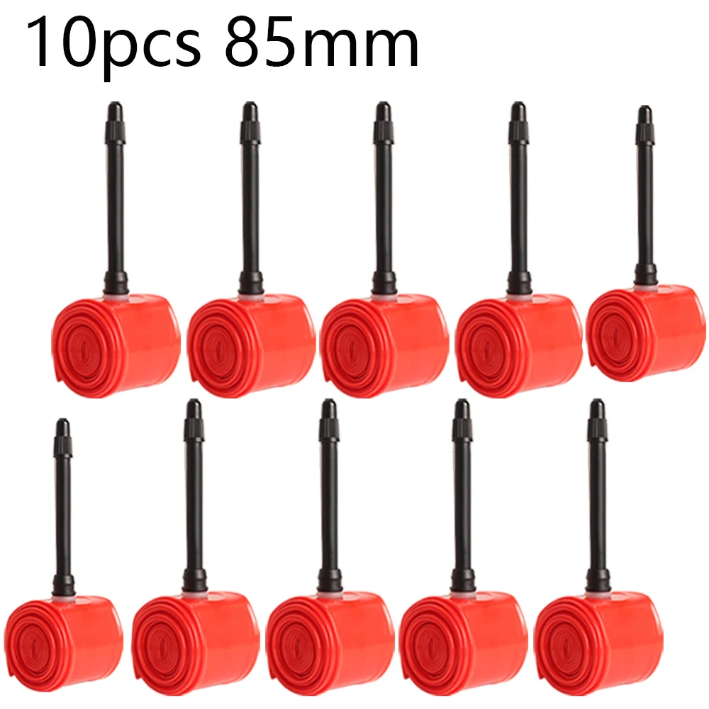 10pcs Road Bike Inner Tube 700C Bicycle TPU Inner Tube 700x23/25/28/30/32C TPU Inner Tire Tubes Presta Valve 45/65/80mm