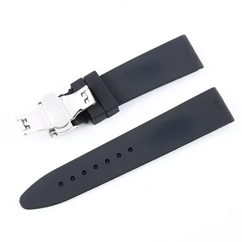 Chopin Chopard series sports mechanical men&#x27;s rubber watch strap silicone watch strap accessories 21 23mm wrist strap