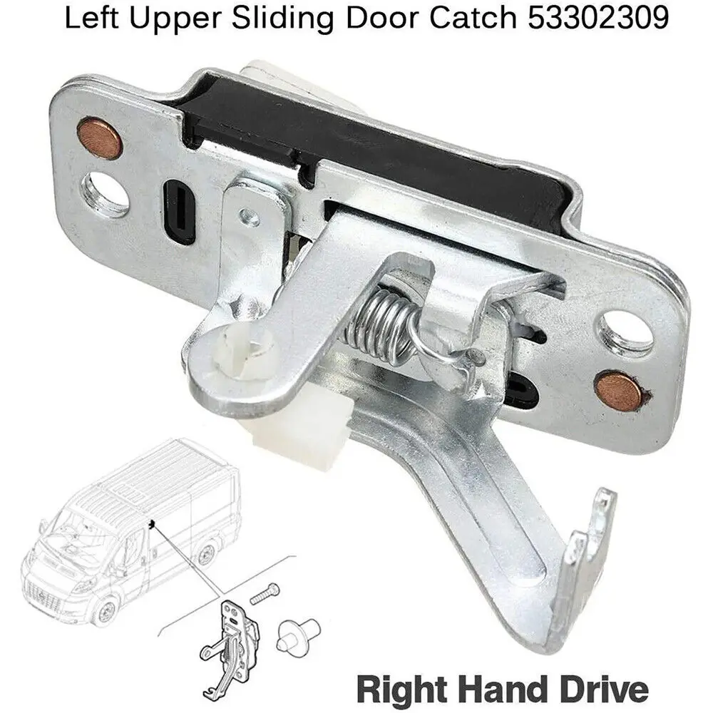 

Left Side Upper Sliding Door Lock Catch For Fiat Peugeot Boxer Citroen Relay MK3 Car Door Locks Parts