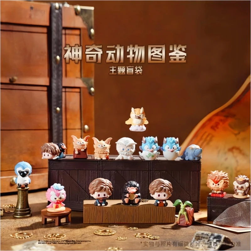 

New Selling Genuine Magical Animal Encyclopedia Theme Blind Bag Trendy Play Cute Granule High Quality Desktop Decoration Gifts