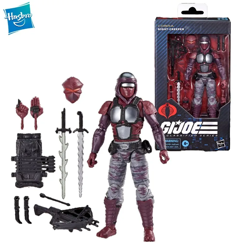 

New Original Hasbro G.I. Joe Classified Series #121, Night-Creeper Action Figure Gift Model