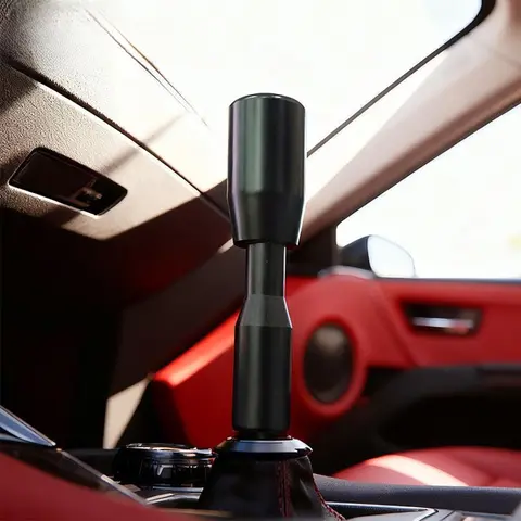 Car Gear Shift Knob Aluminum Alloy Shift Lever Universal Extended Shifter Knob For Manual Transmissions Automotive Accessories