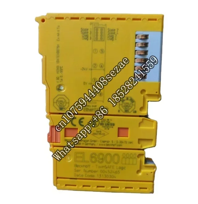 

BECKHOFF EL6900 TwinSAFE Logic